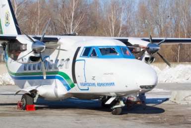 L-410 чешского производства пополнил парк &quotХабаровских авиалиний&quot Илья Андреев