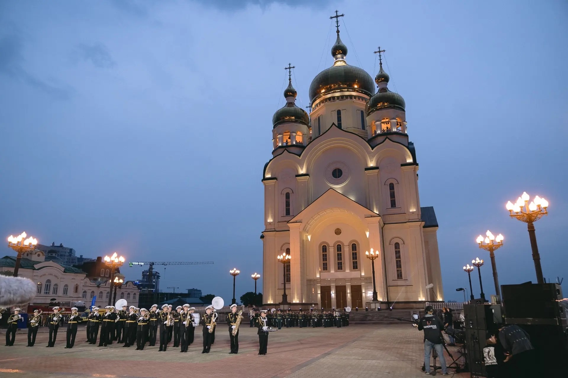 Дефиле-представление военных оркестров-участников фестиваля "Амурские волны" (0+)
